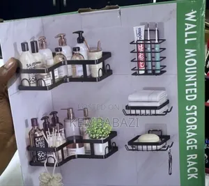 5piece Set Shower Caddy/Bathroom Shelves