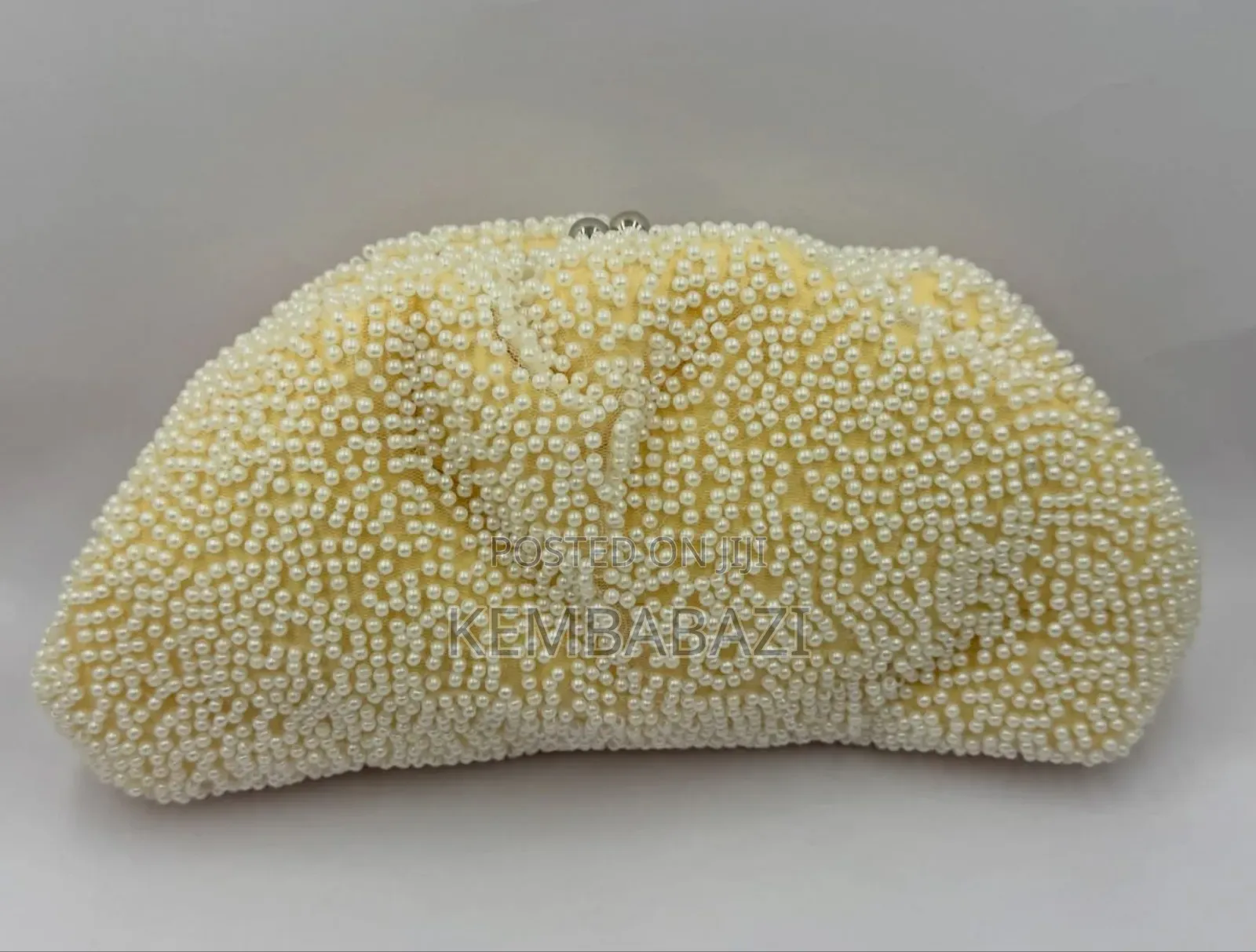 1piece Pearl Studded Pouch Purse