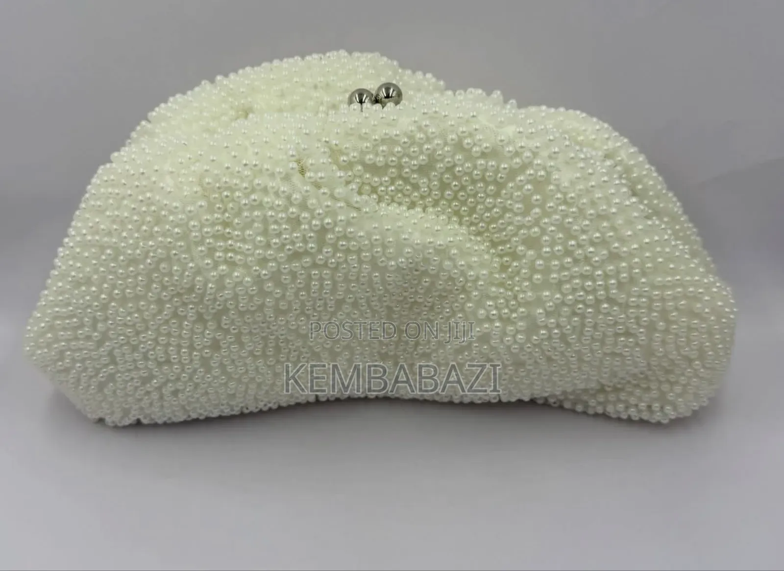 1piece Pearl Studded Pouch Purse