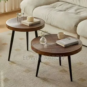 2pcs Walnut Centre Table