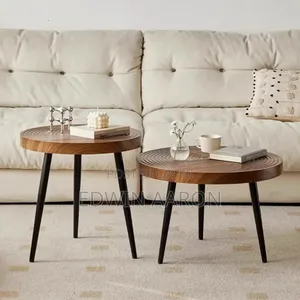 2pcs Walnut Centre Table