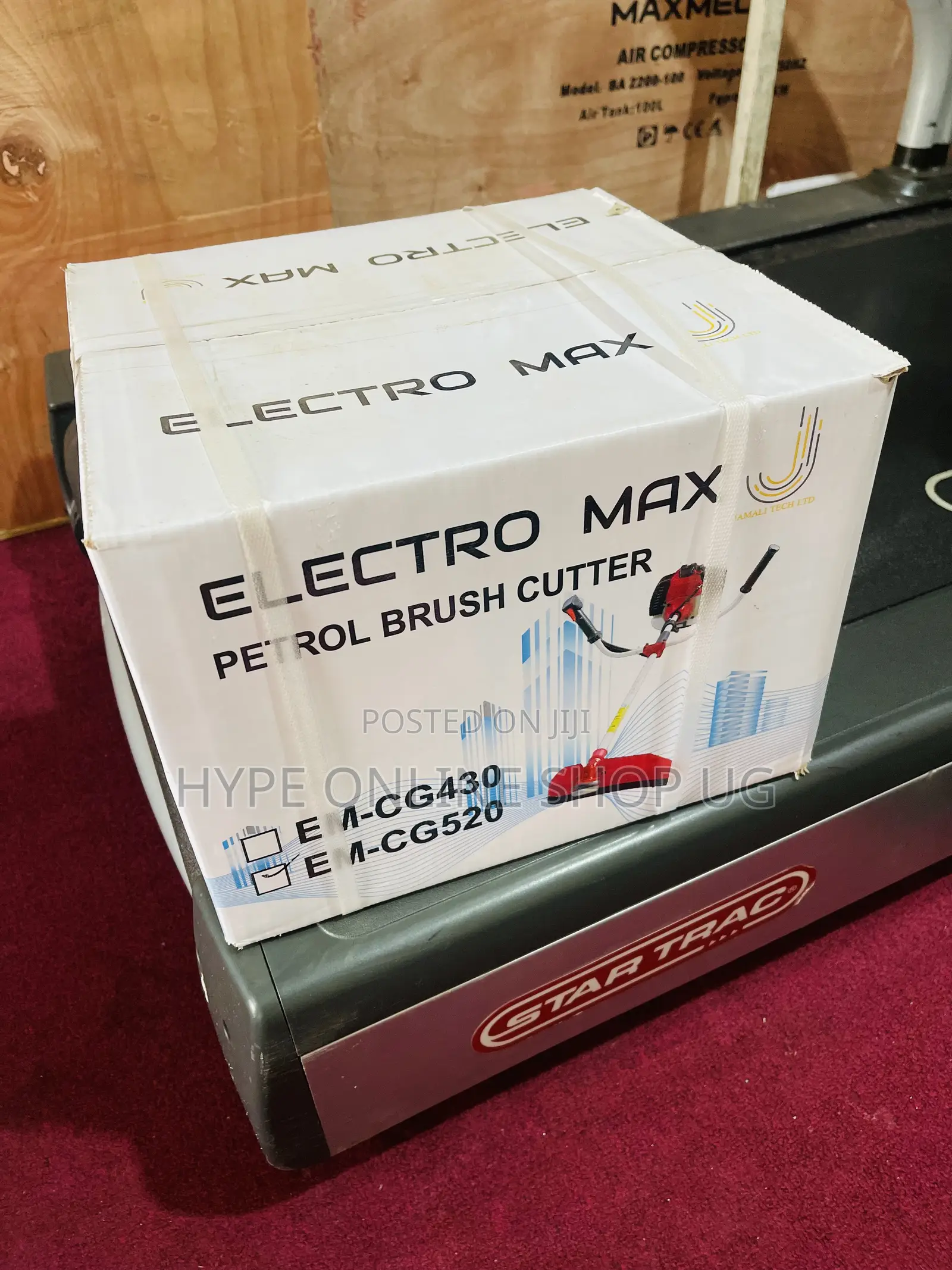 Electromax Petro Brush Cutter With 3blades