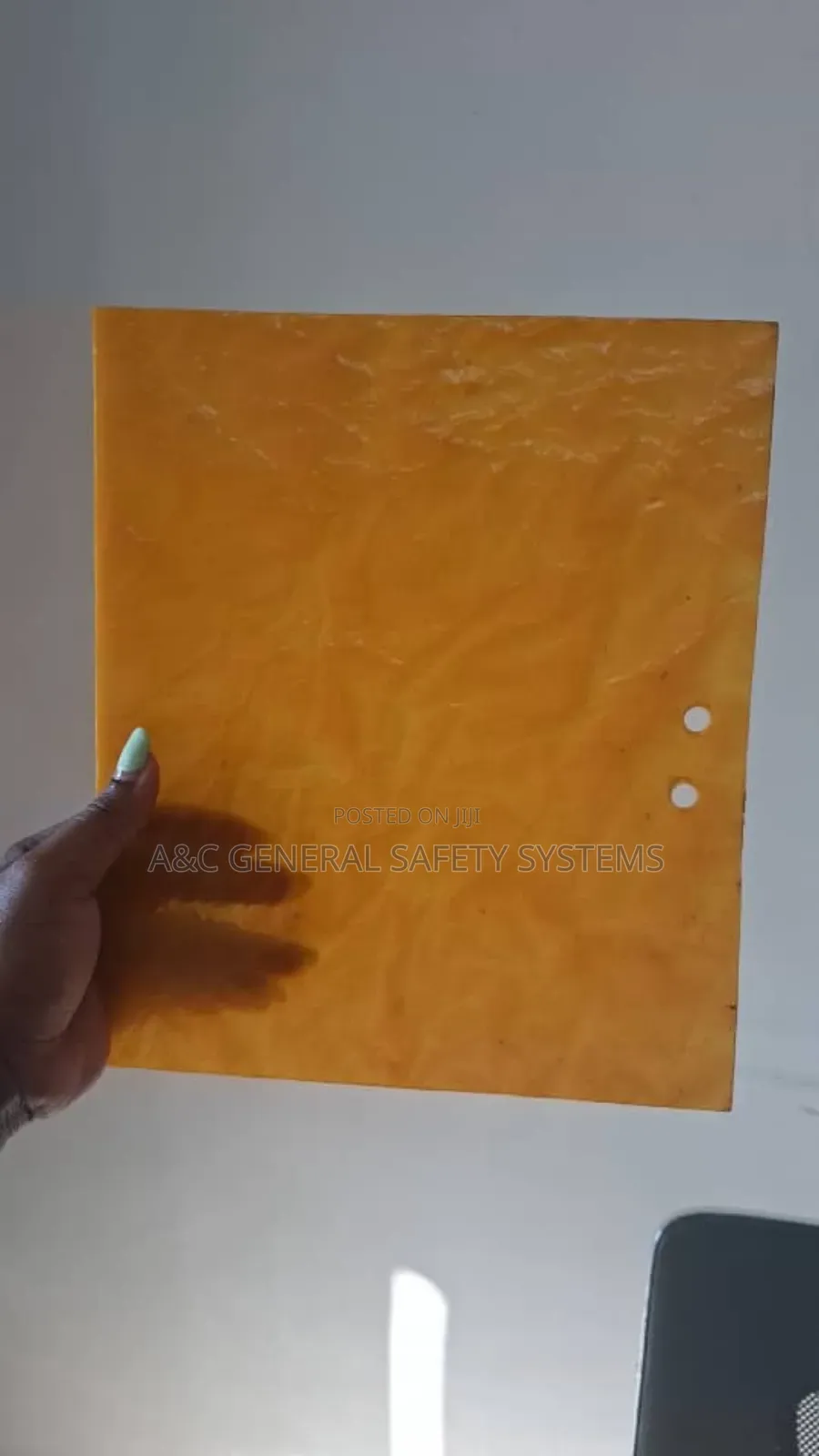 Fiber Glass Polycarbonate Robust Solid Resistant