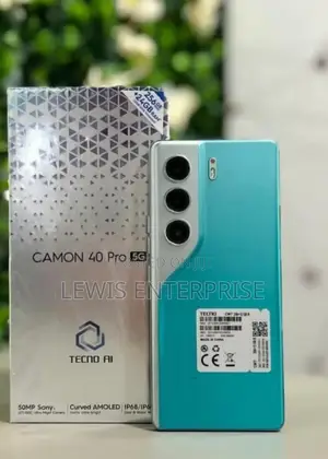 New Tecno Camon 40 Pro 5G 256 GB Blue