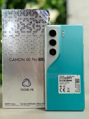 New Tecno Camon 40 Pro 5G 256 GB Blue