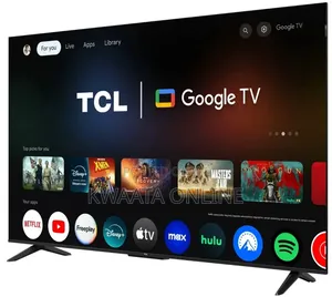 43inch Smart HDR 10 Qled Google Tv Dolby Sound (32,43,50,55,65,75inch)