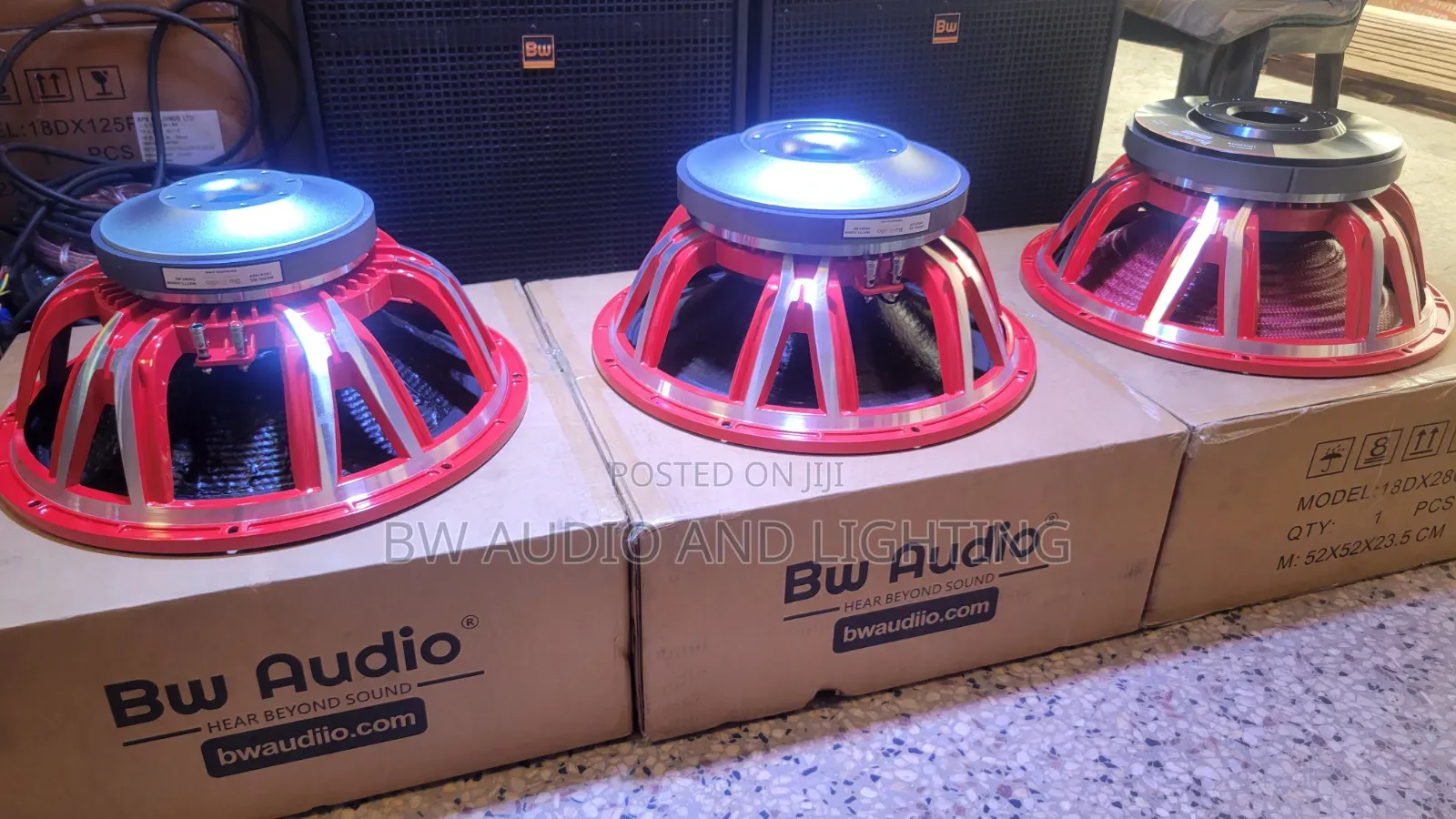 Big Bass Speaker Bw100dx 2000w