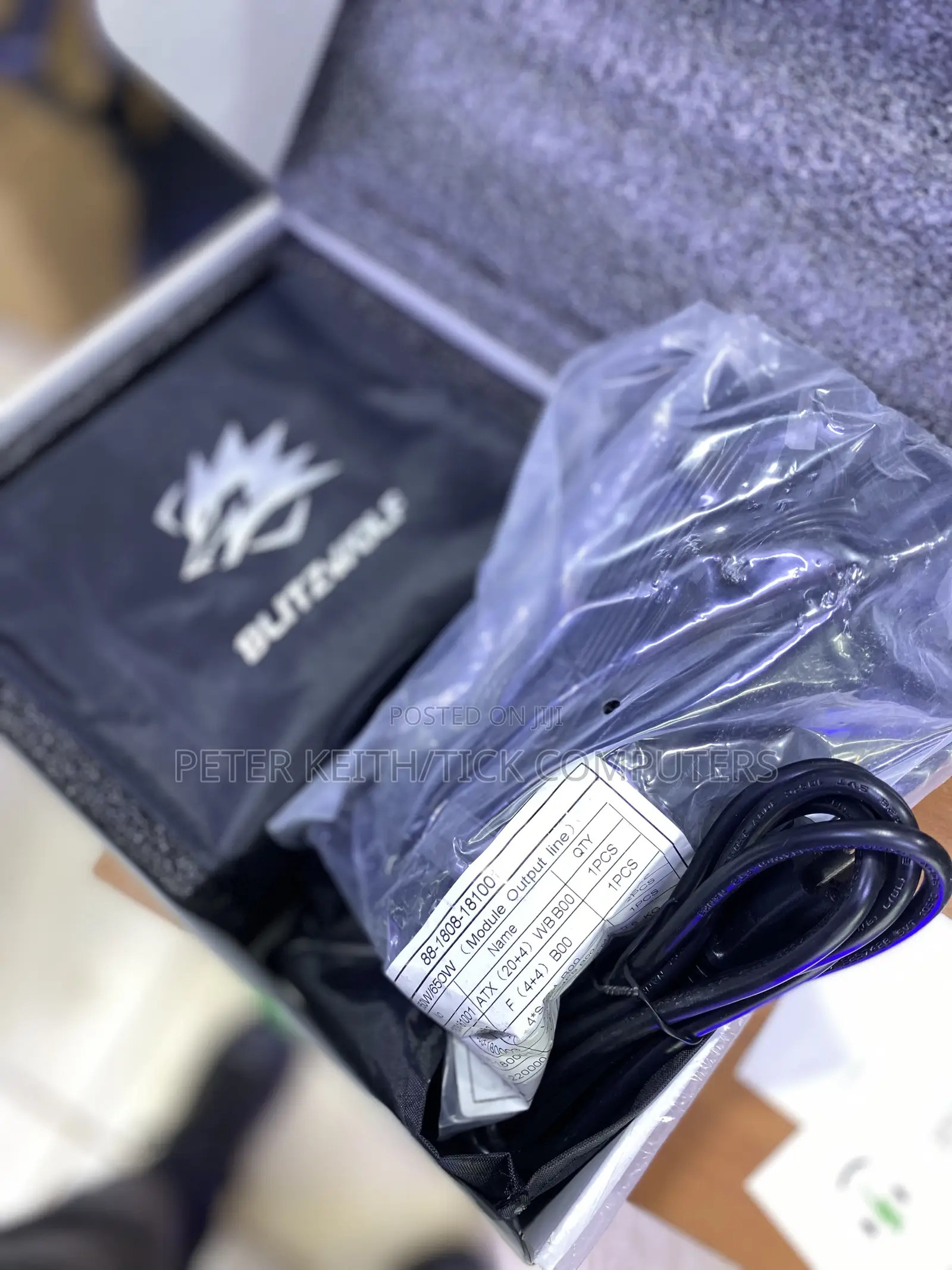 Original RGB 550w Blitzwolf Bw-Gp1 Series Atx Performance Power Supply