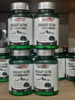 Shilajit Ultra Optimal Potency 60 Capsules By Fly New