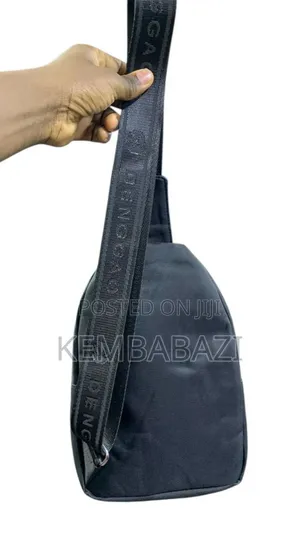 Black Crossbody Sling Bag.