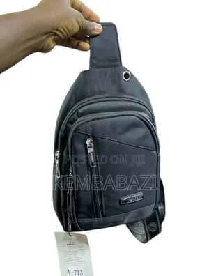 Black Crossbody Sling Bag.
