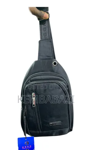 Black Crossbody Sling Bag.