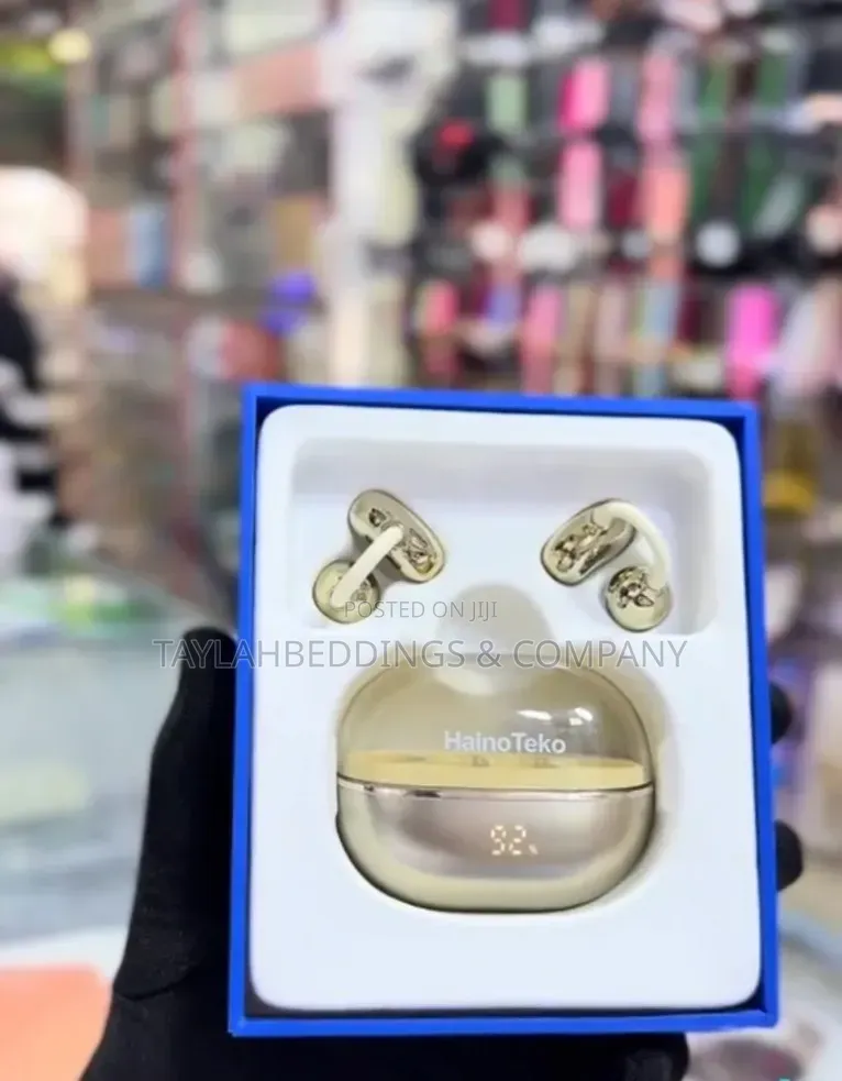 Hainoteko Bluetooth Earphone With Mic for Android Ios Mobiles