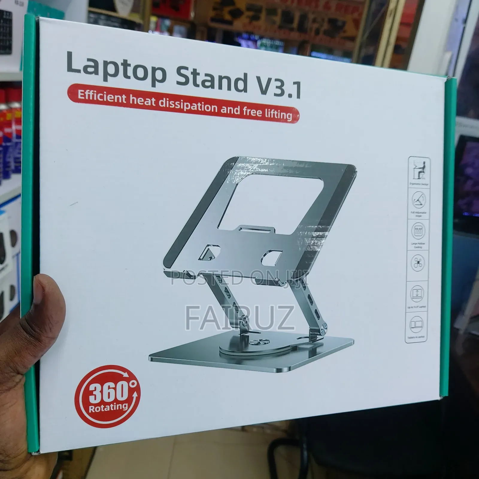 Laptop Stand V3.1 Efficient Heat Dissipation and Free Lifting