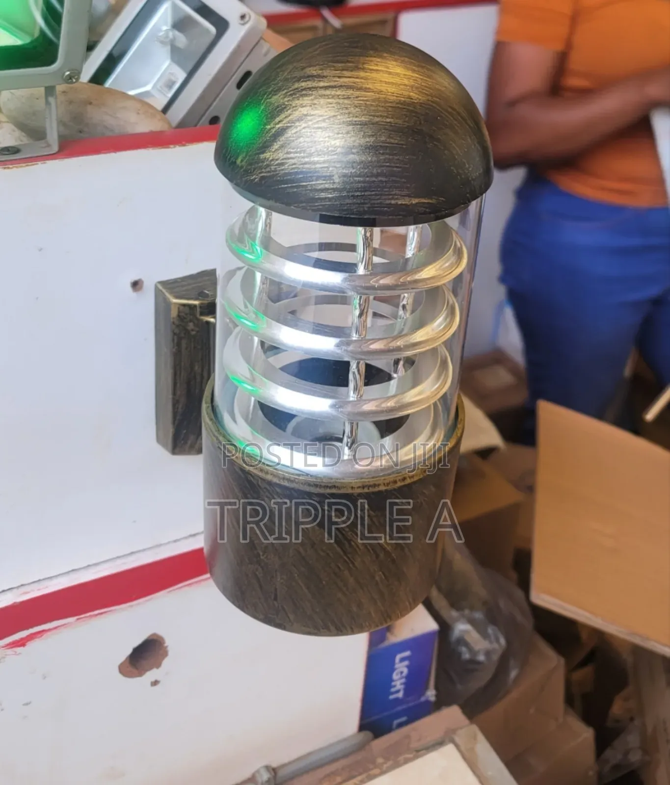 Security Wall Lamp Holder
