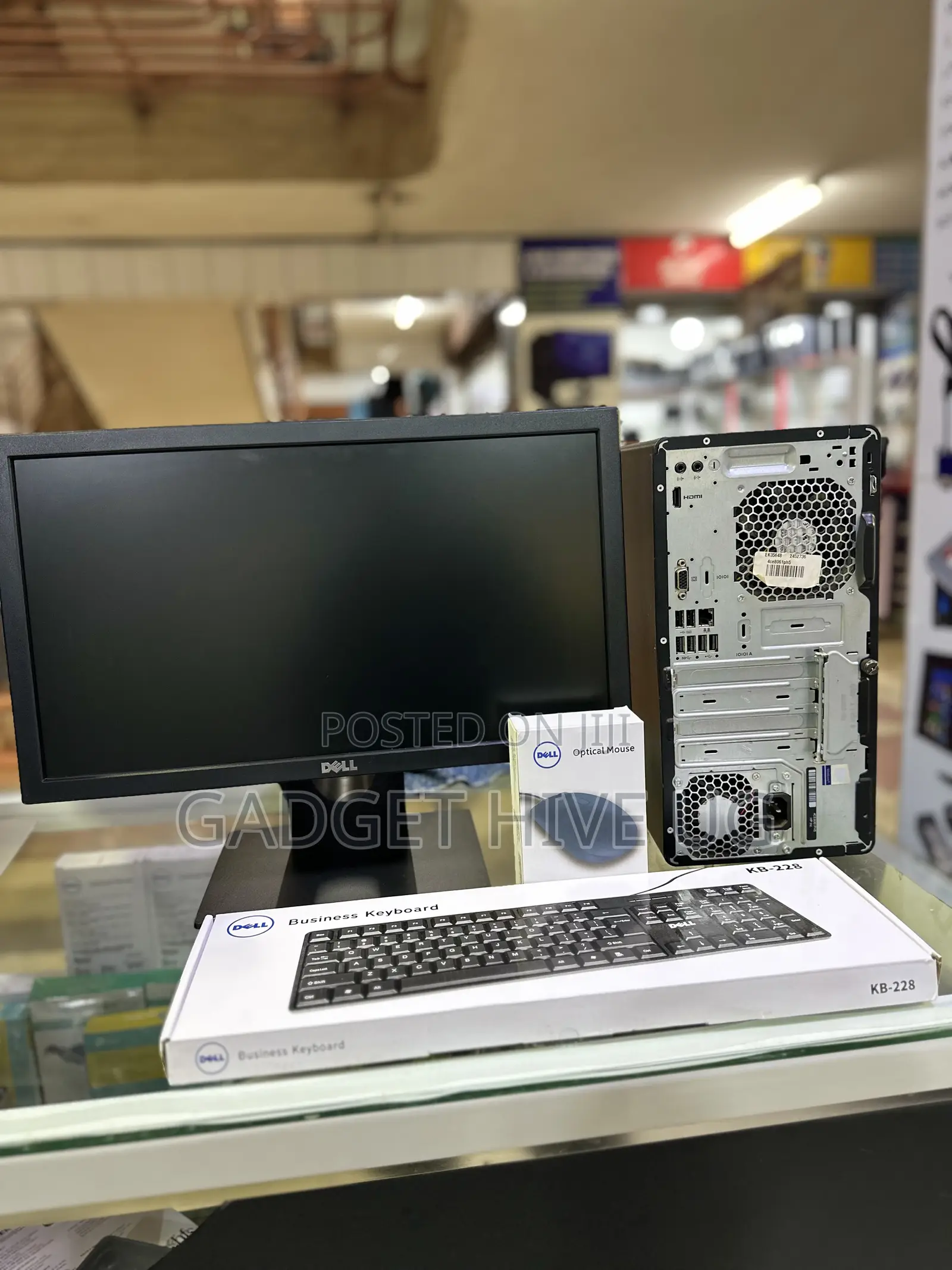 Desktop Computer HP 8GB Intel Core i3 HDD 500GB