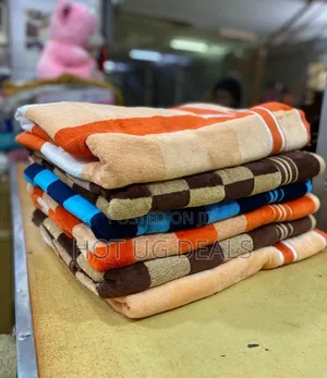 Cotton Velvet Towels Large Size