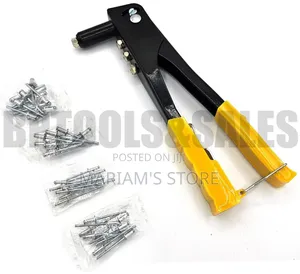 Rivet Gun, a Manual Tool Used for Securely Fastening Materials