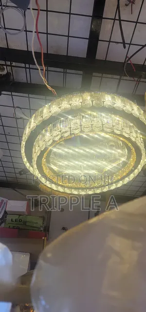 2 Tier Luxury Crystal Chandelier