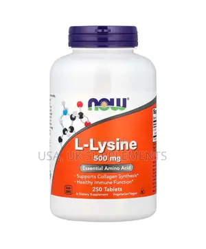 Now L-Lysine 500mg 250tablets