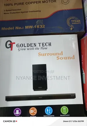 Sound Bar. Golden Tech Sound Bar