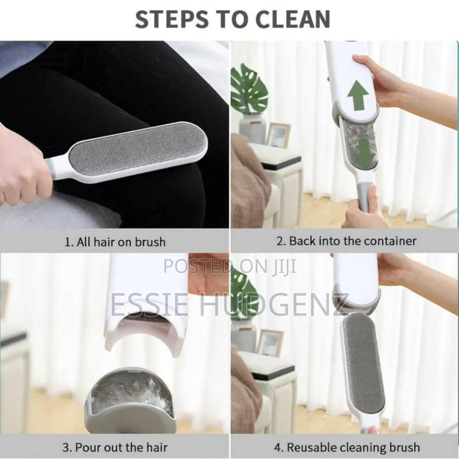 Reusable Fur Lint Hair Remover Brush