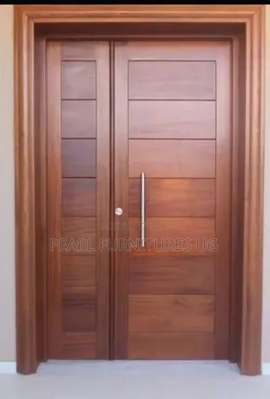 Double Wooden Door