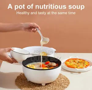 4l Multifunctional Electric Wok 2-in-1 Non-Stick Electric Frying Pan