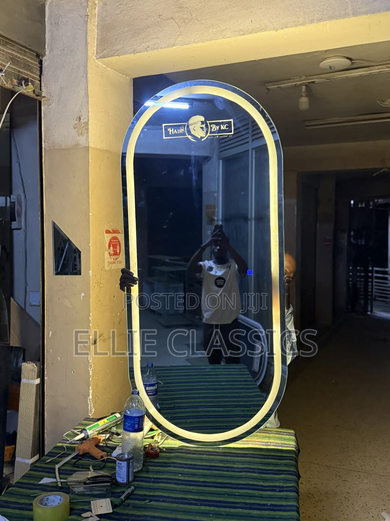 Center Logo Mirror