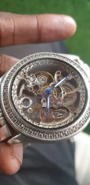 925 Sterling Silver Automatic Wristwatch