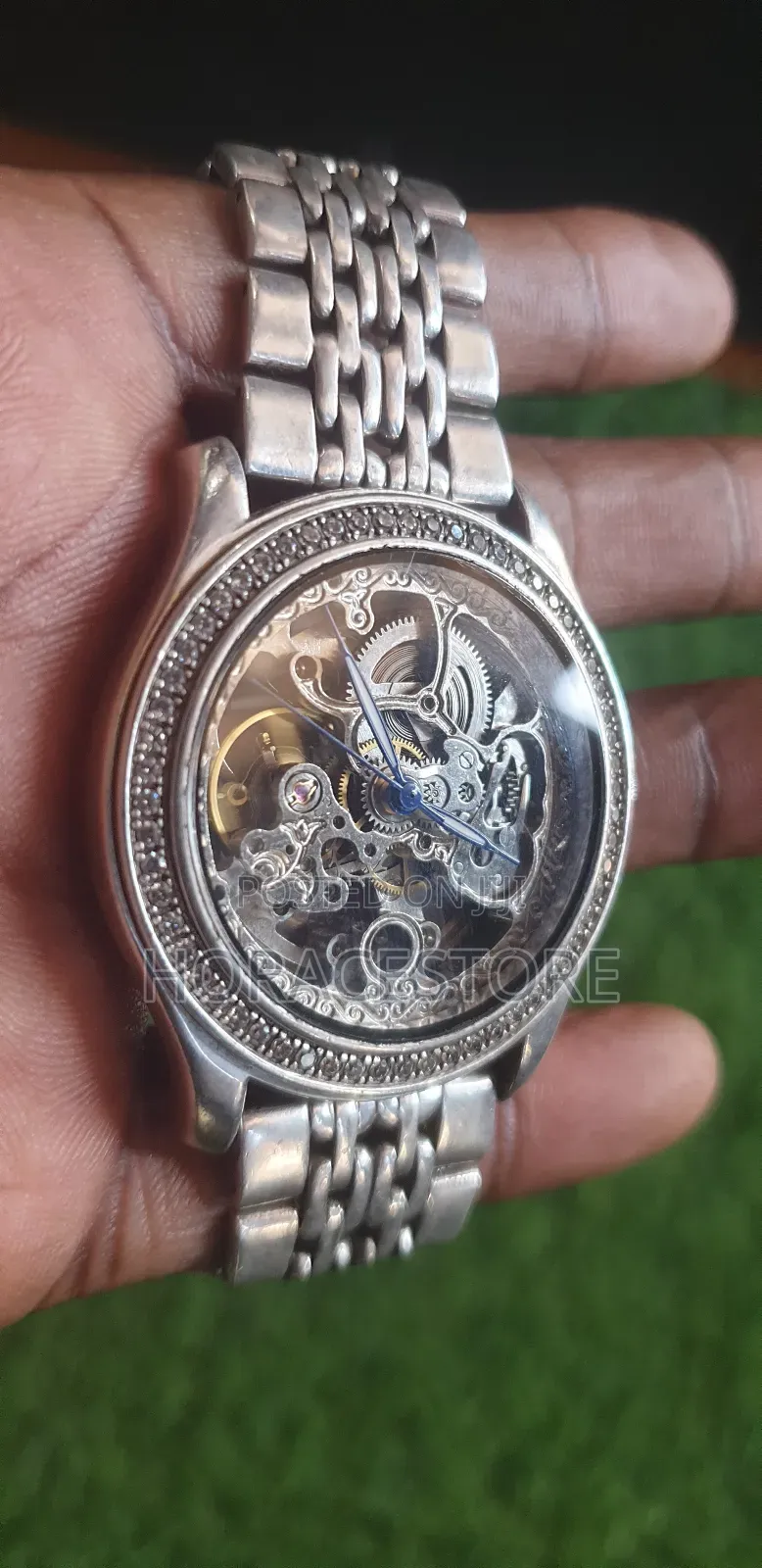 925 Sterling Silver Automatic Wristwatch