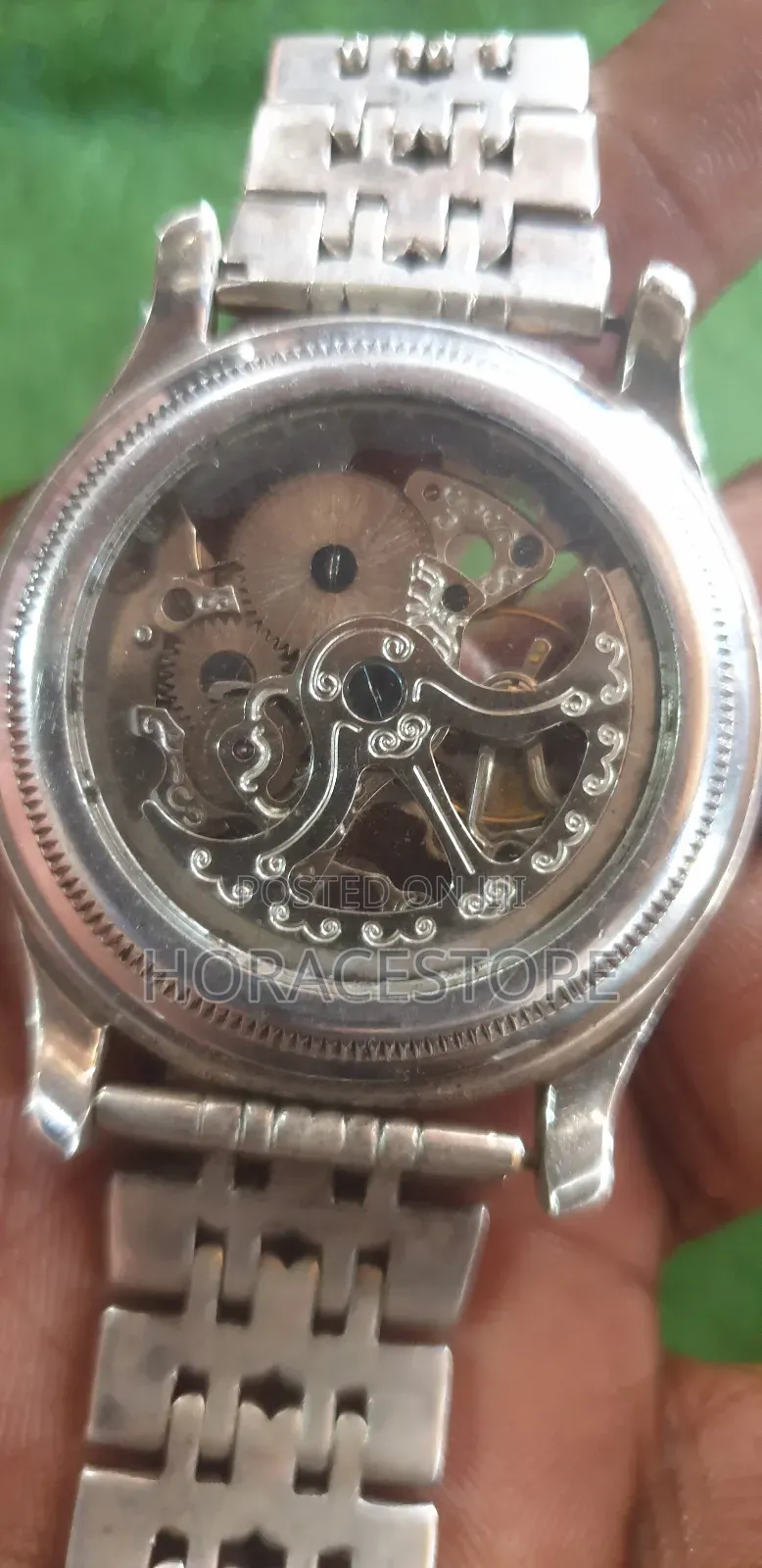 925 Sterling Silver Automatic Wristwatch