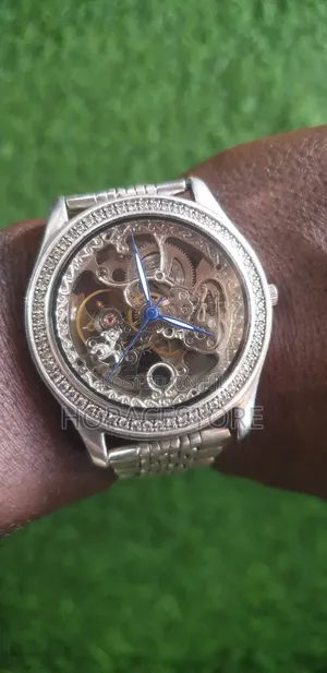 925 Sterling Silver Automatic Wristwatch