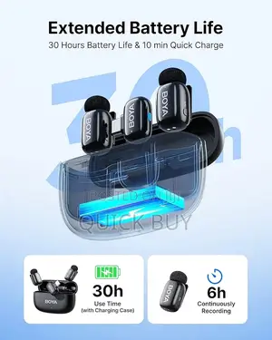Boya Mini 2.4 GHZ Wireless Microphone System