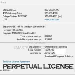 Statanow 19.5 Se Unlimited Users Perpetual License, Mega Discount