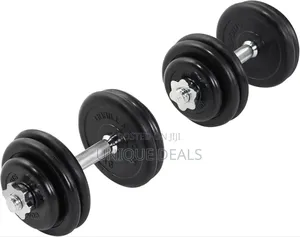 Sports Dumbell Set - Dumbbell Set - Rubber - 30 Kg