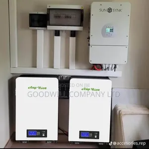 20kwh Lithium Battery 10kva Hybrid Inverter Power Backup System