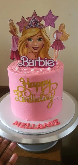 Barbie Birthday Cake