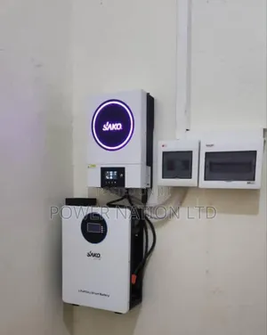 5kwh 24v Lithium Battery 3000va Hybrid Inverter Power Backup System