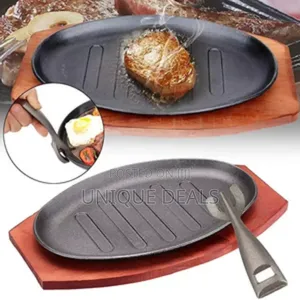 Sizzler Plates Skillet Set Fajita Plate