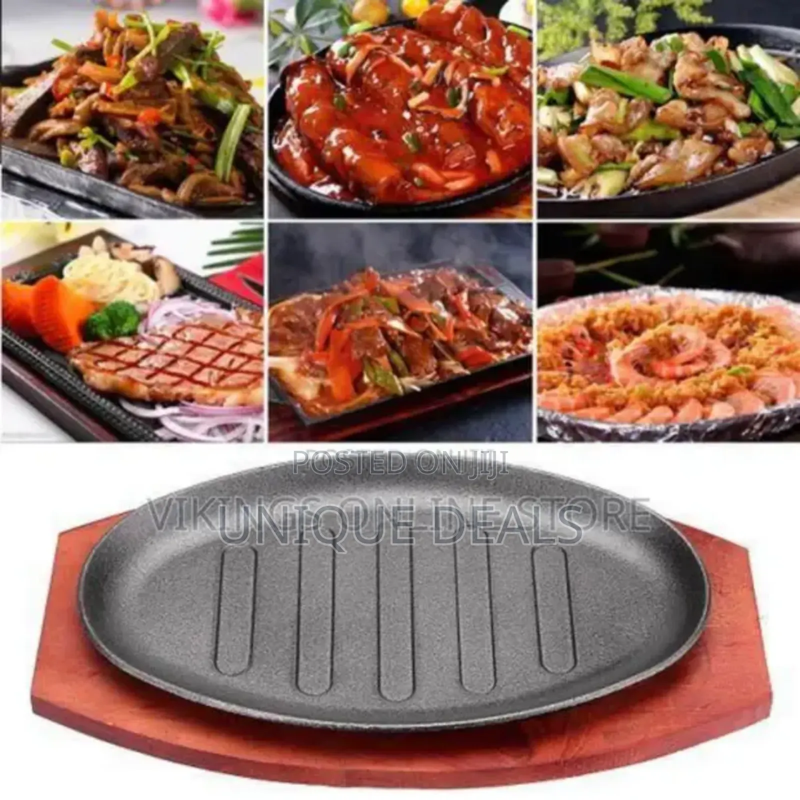Sizzler Plates Skillet Set Fajita Plate