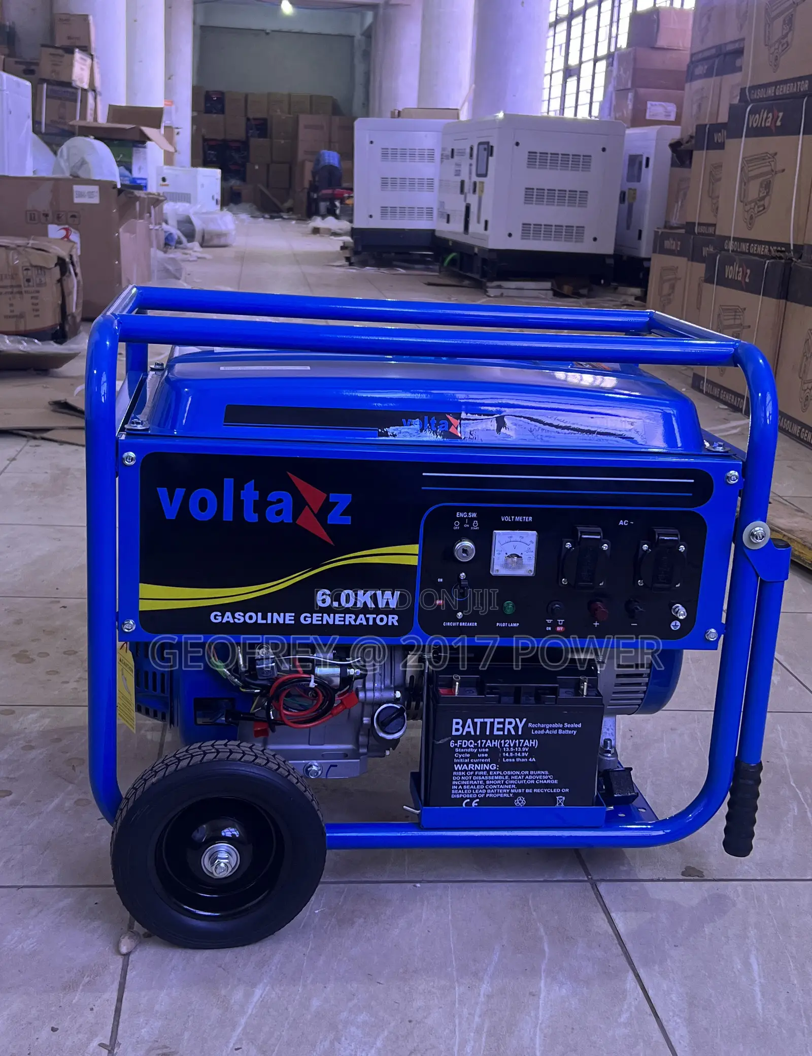 Voltaz 6kw Gasoline Generator