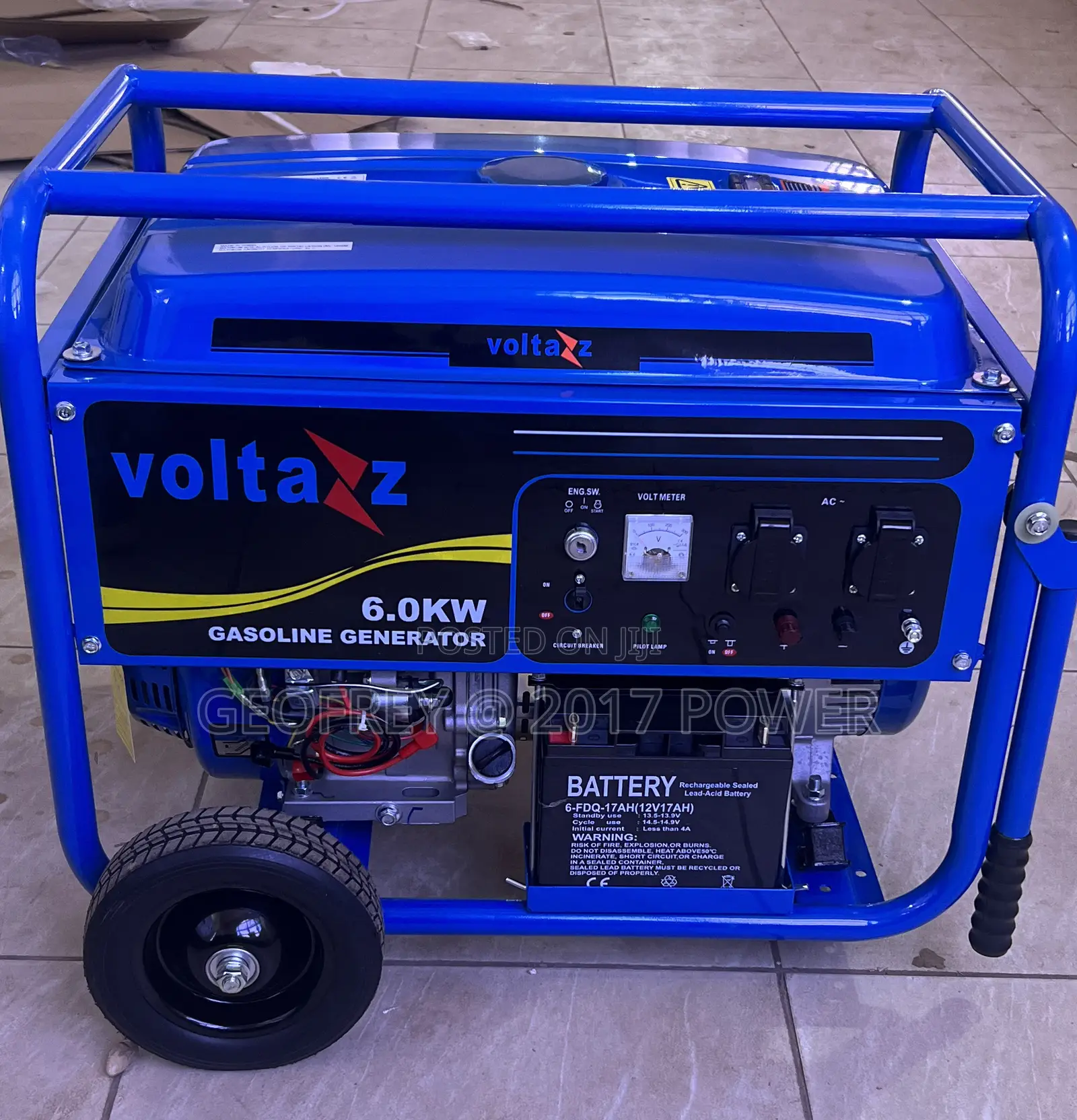 Voltaz 6kw Gasoline Generator