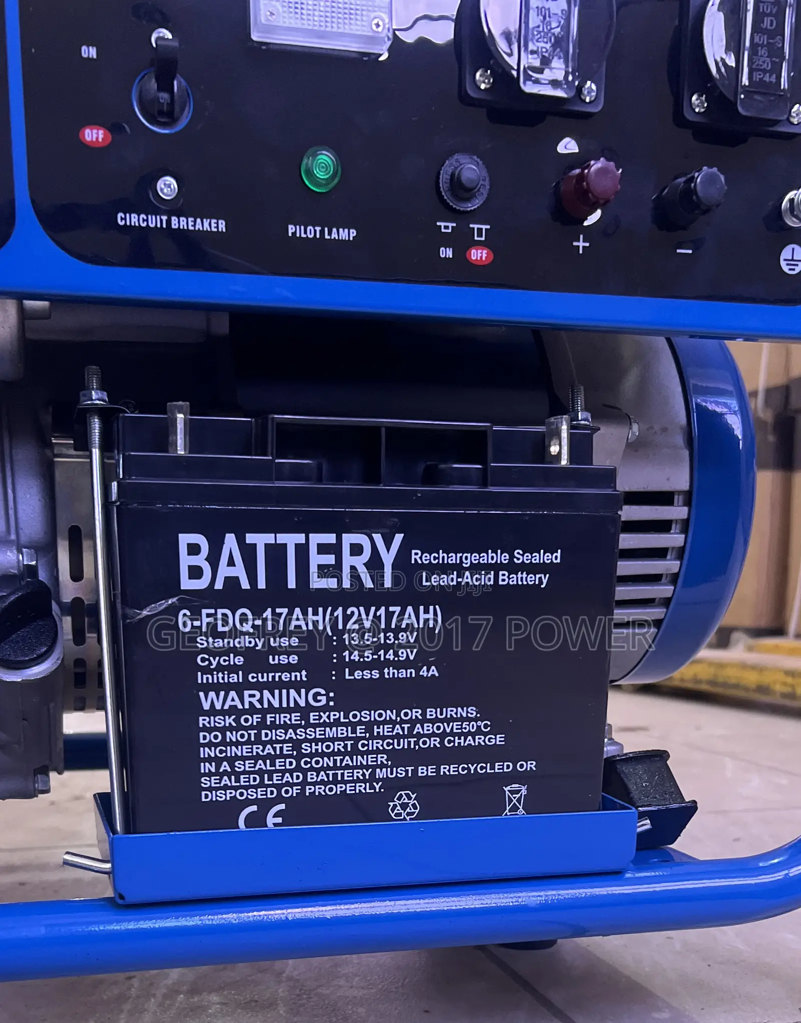 Voltaz 6kw Gasoline Generator
