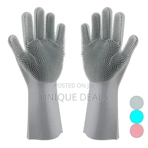 Silicone Dish Washing Gloves, Silicon Cleaning Gloves,