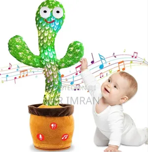Interactive Dancing Cactus Plush Toy