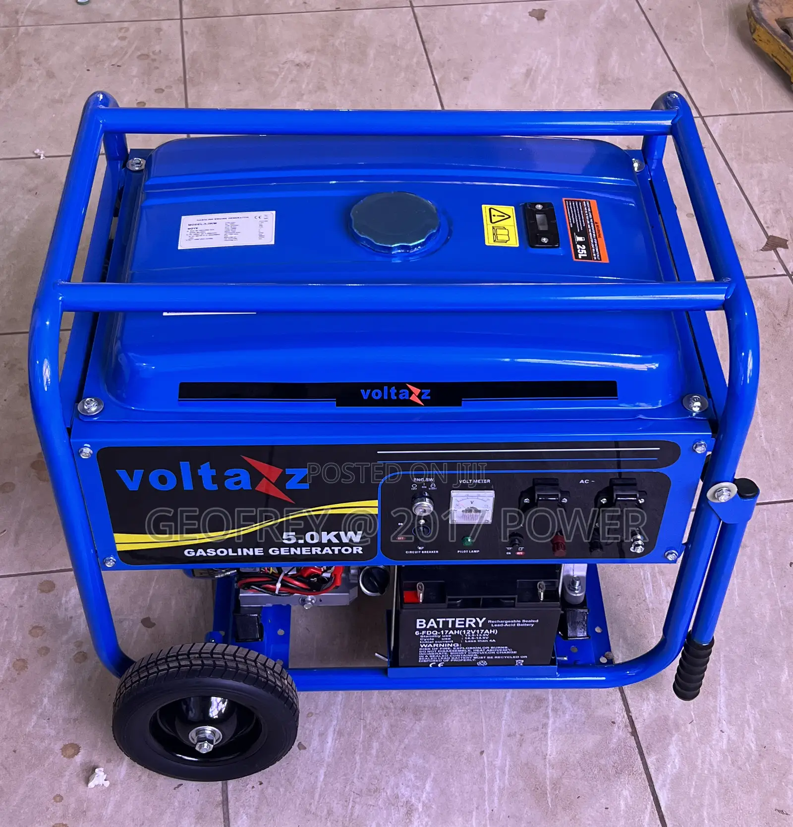 Voltaz Petrol Engine Generator