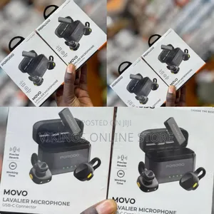 Porodo Audix Pro Lavalier Dual Microphone