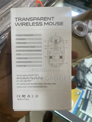 Transparent Wireless Mouse