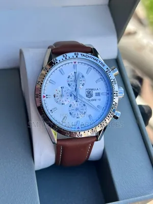 Formula Tag Heuer Leather Strapped Men's Original Wrist Time Piece